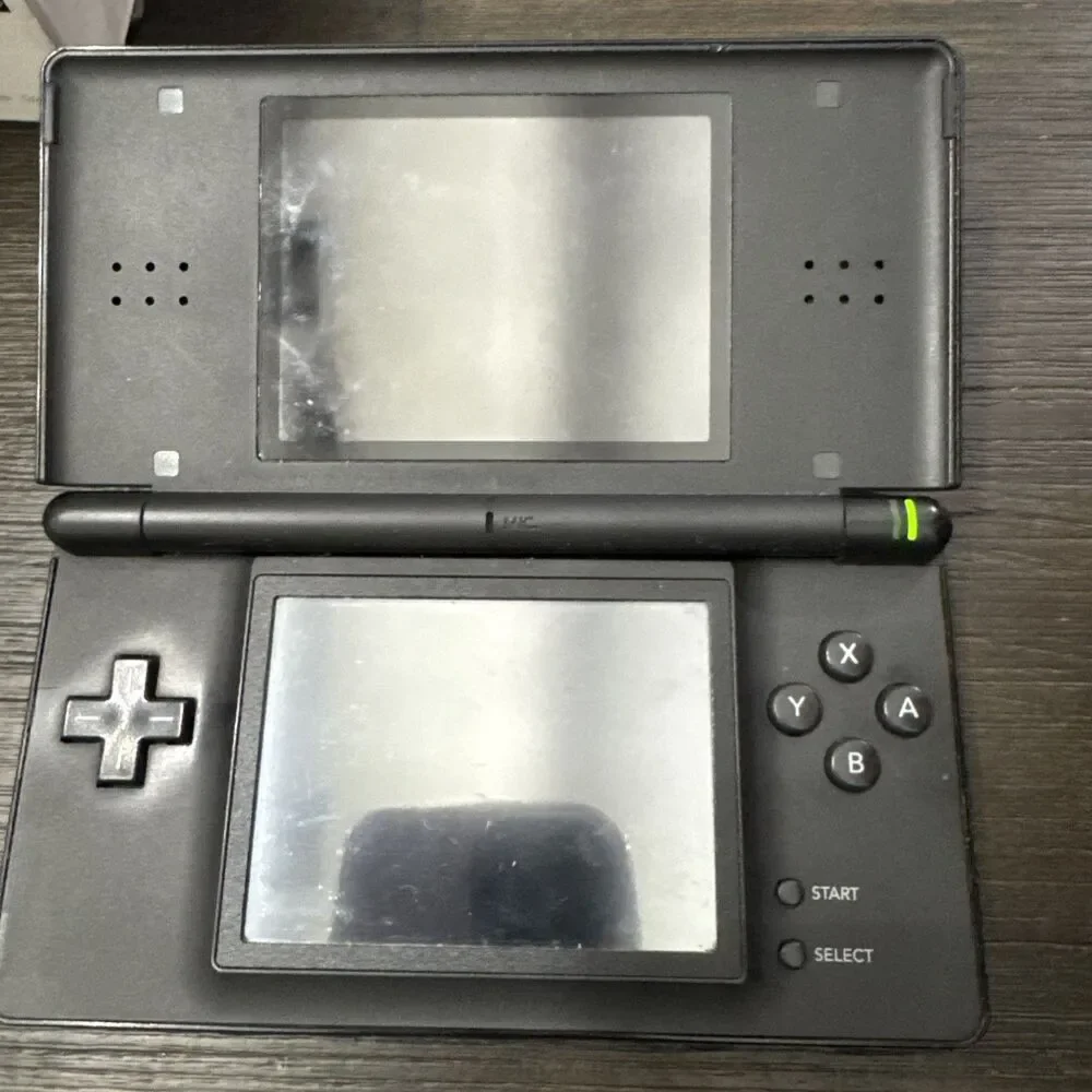 Nintendo DS Lite Handheld Onix Black Tested & Working